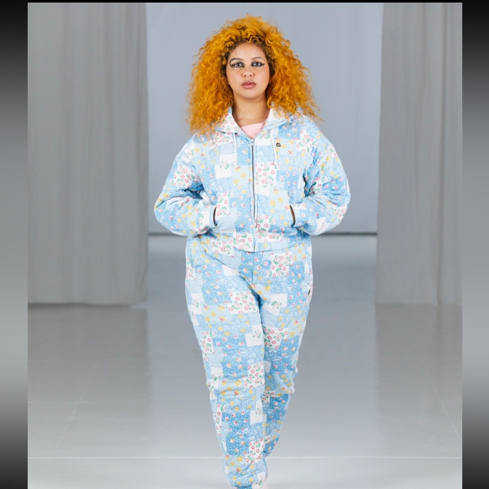 Teddy Fresh 3X Women’s Quilted Floral Set.